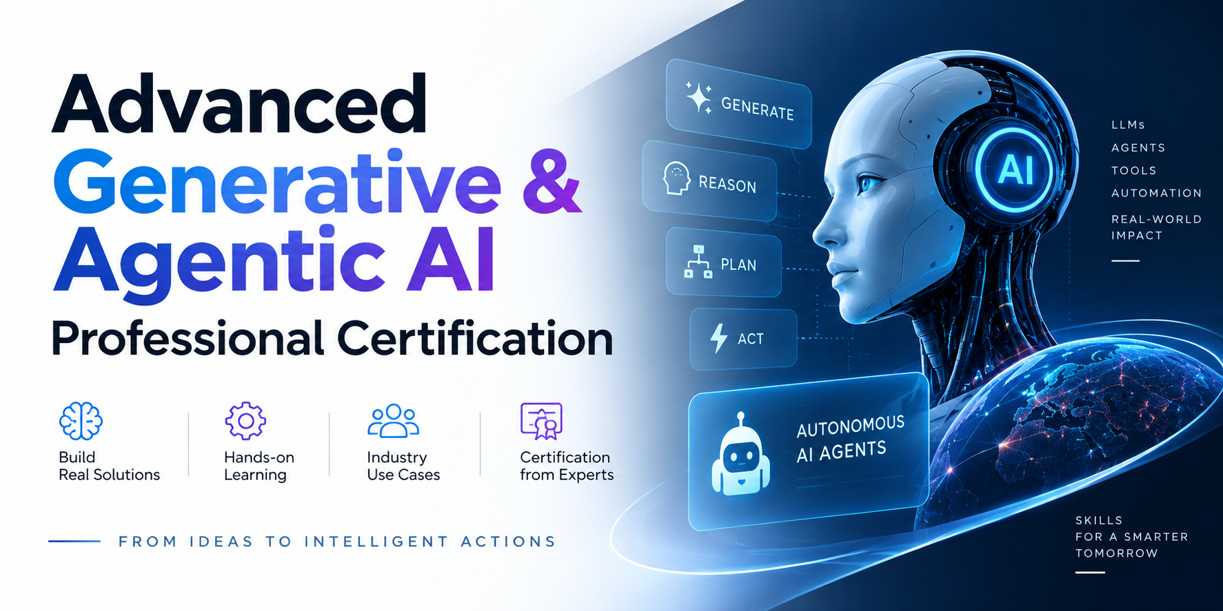 Advanced Generative & Agentic AI Professional Certification